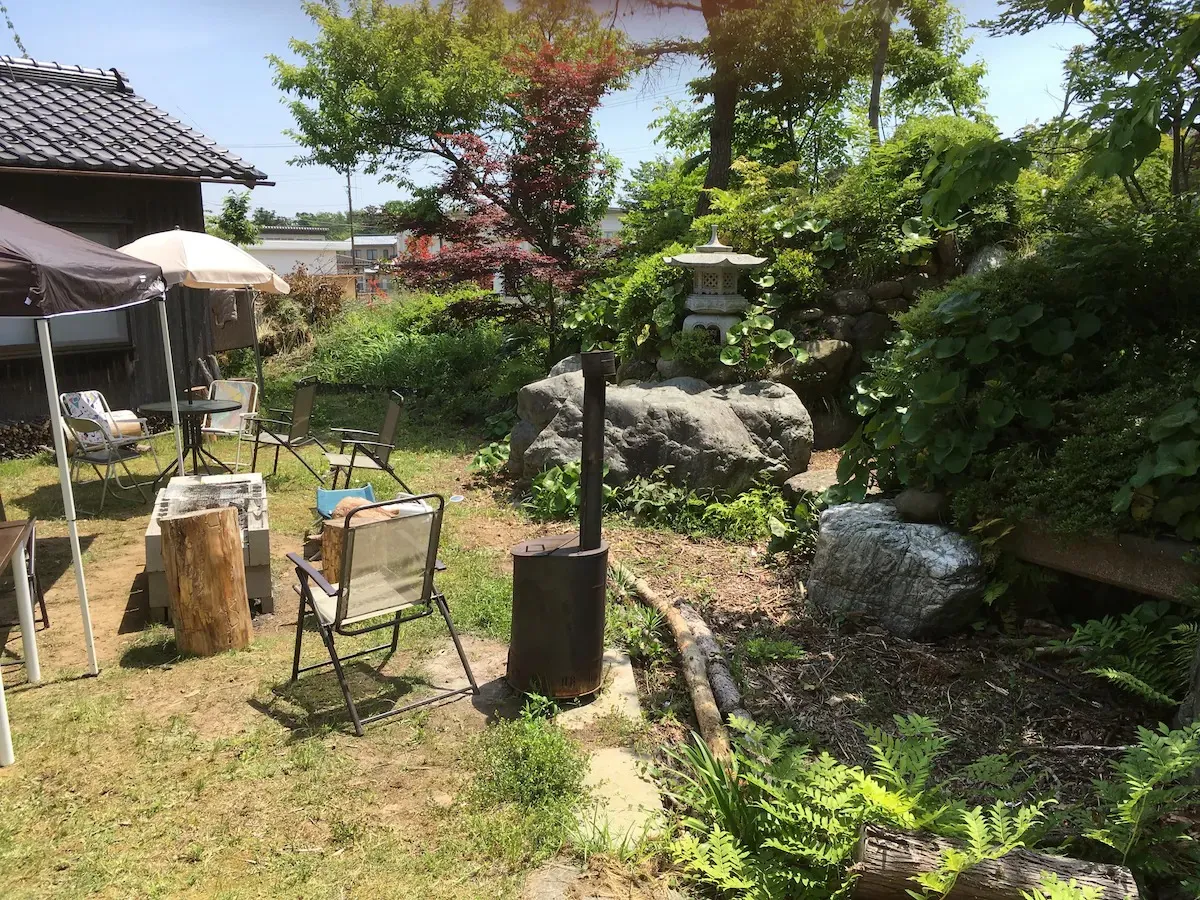 黒崎BASE 中庭・BBQ3
