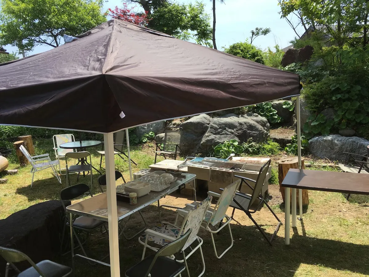 黒崎BASE 中庭・BBQ4